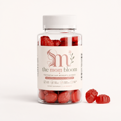 The Bloom Glow® Post Partum Hair Regrowth Gummies